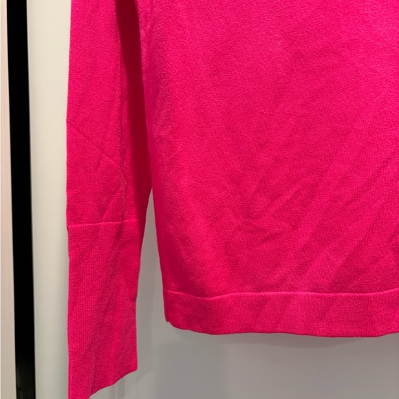 Lilly Pulitzer Pink Sweater with Embellished Neckline - Picture 4 of 6